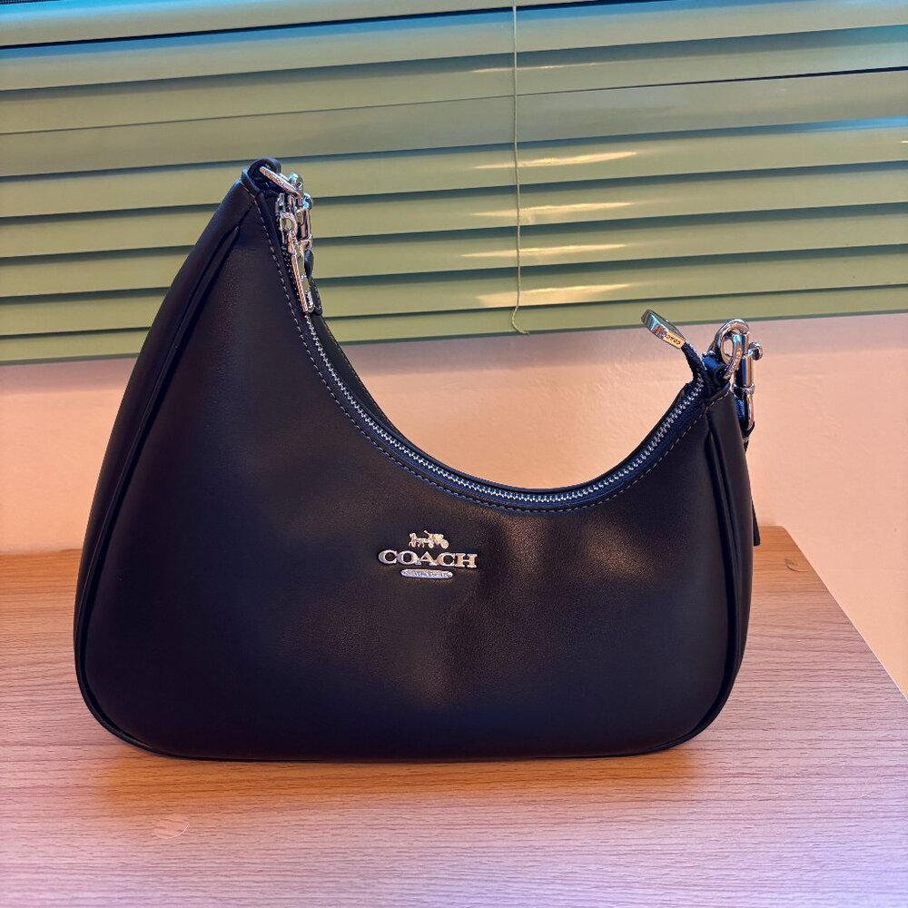 COACH Black leather women's Bag